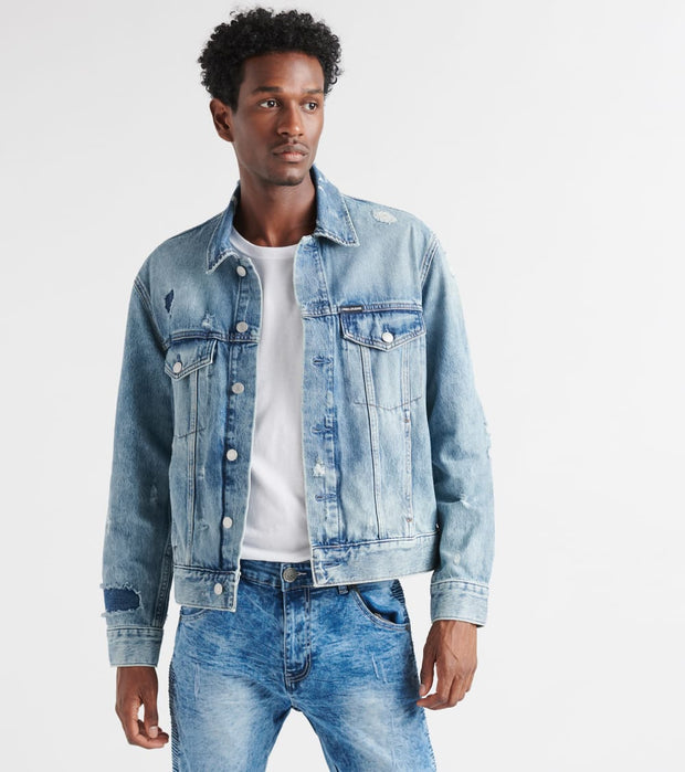 calvin klein foundation trucker jacket