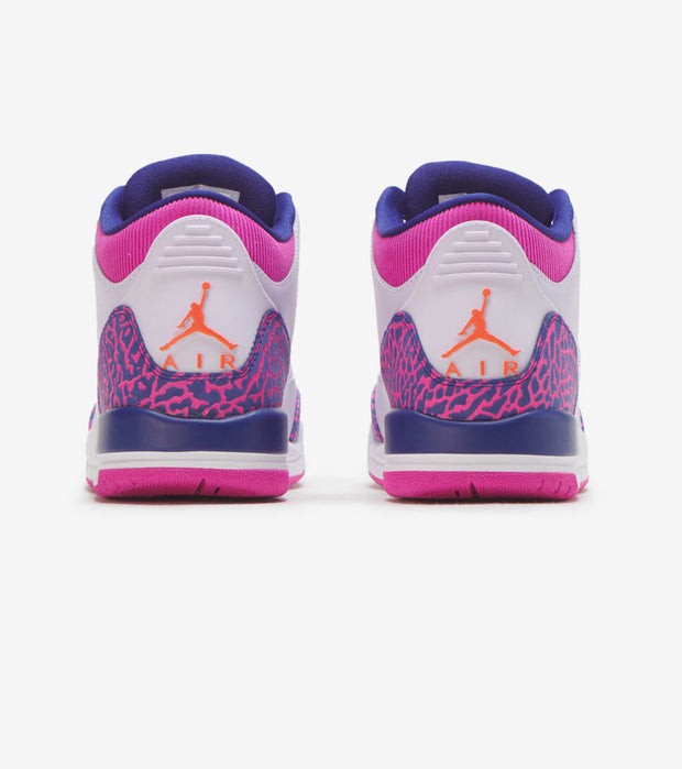 jordan 3 pink and purple