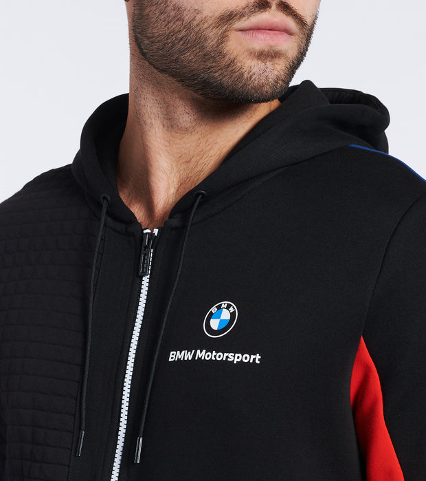 puma bmw motorsport full-zip fleece hoodie