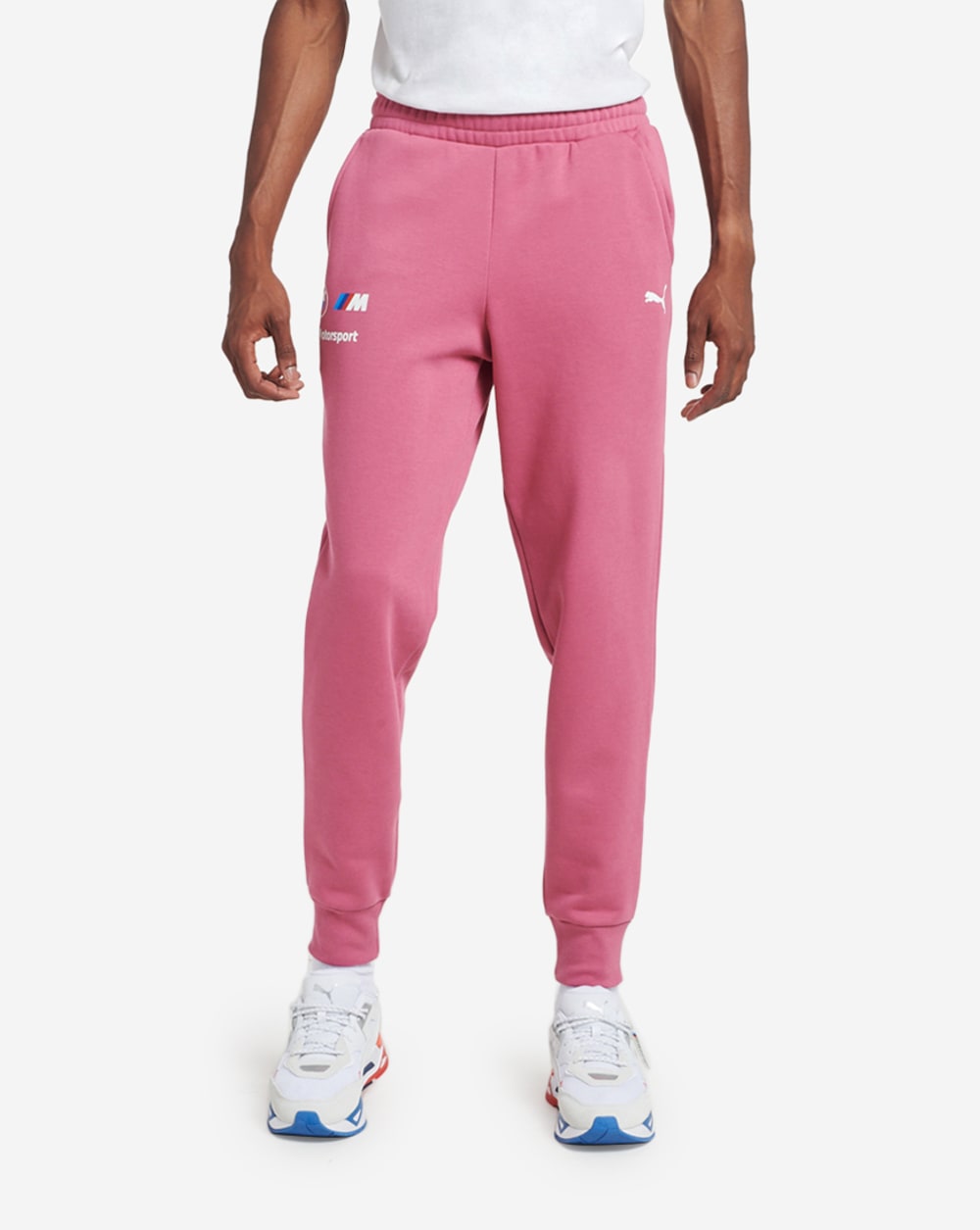 Puma BMW Motorsport Essential Fleece Pants (Pink) - 53624405 | Jimmy Jazz