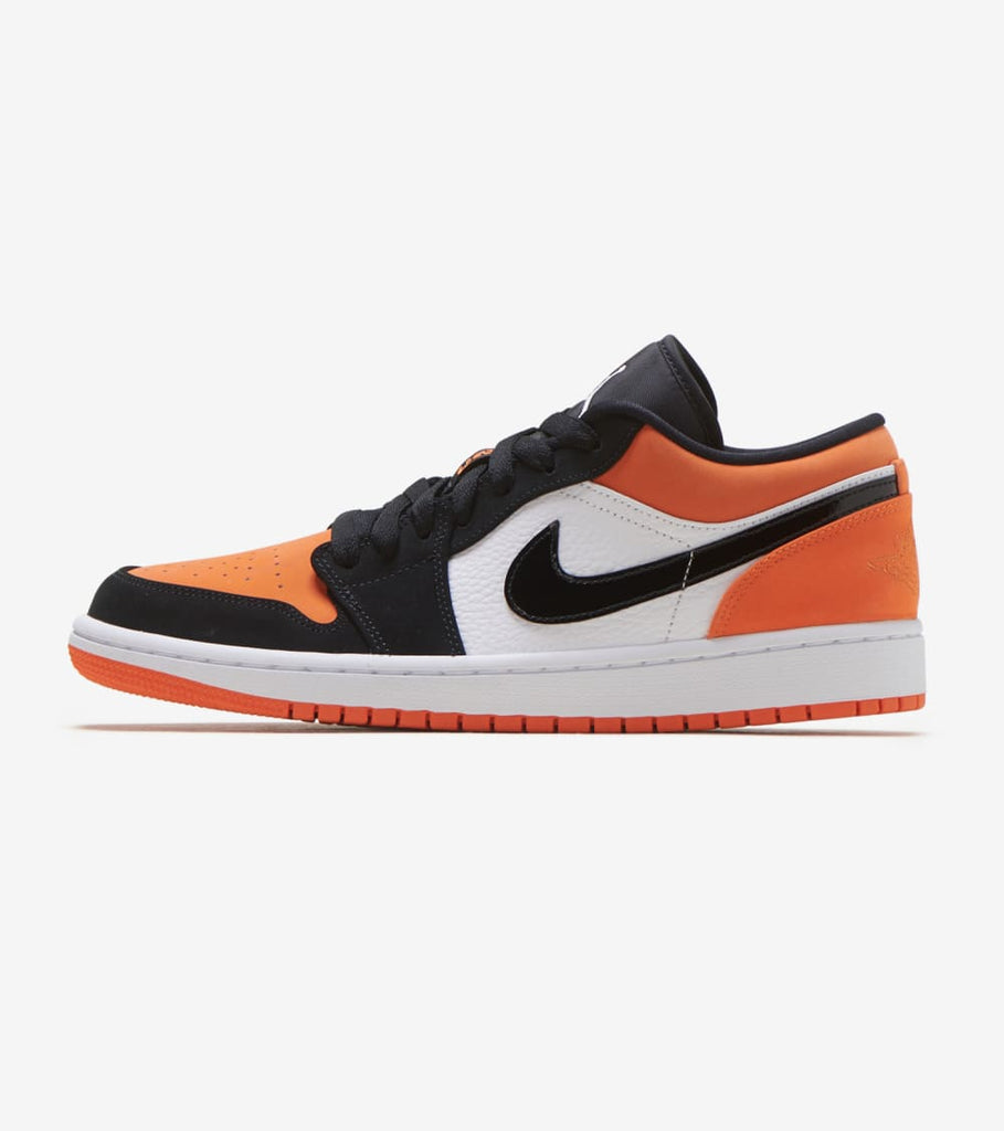 orange jordan 1 low