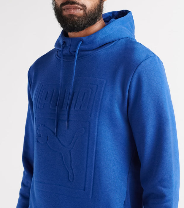 puma archive embossed logo hoodie