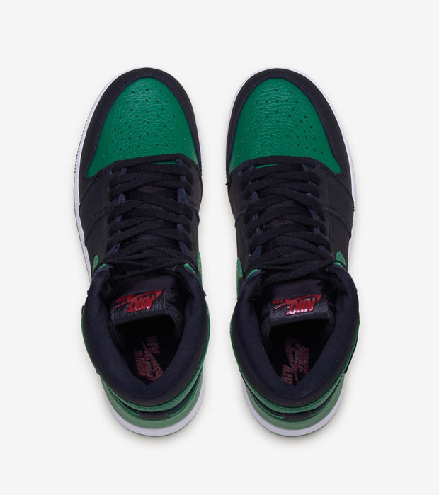 jordan 1 green and black grade school