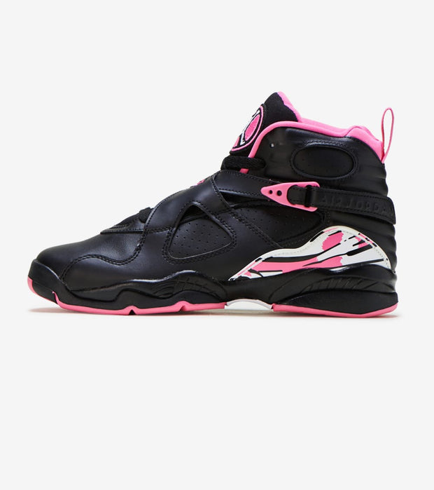 jordan retro 8 pink and black