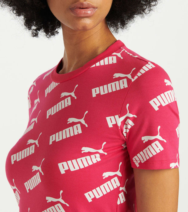 red puma dress