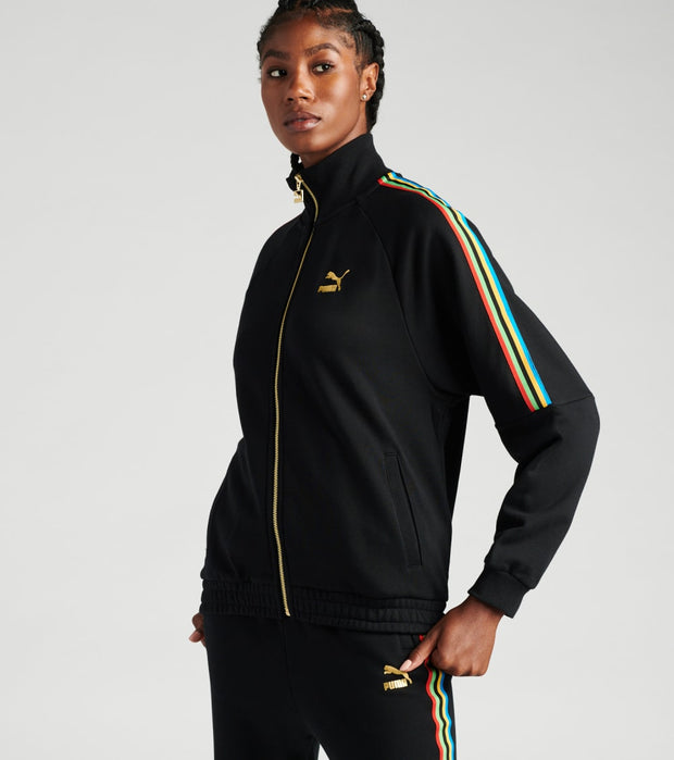 puma t7 track jacket black