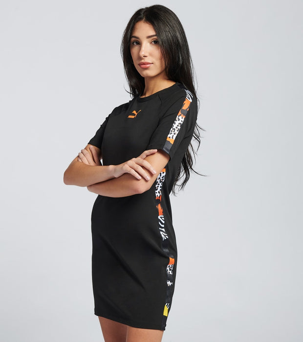 black puma dress