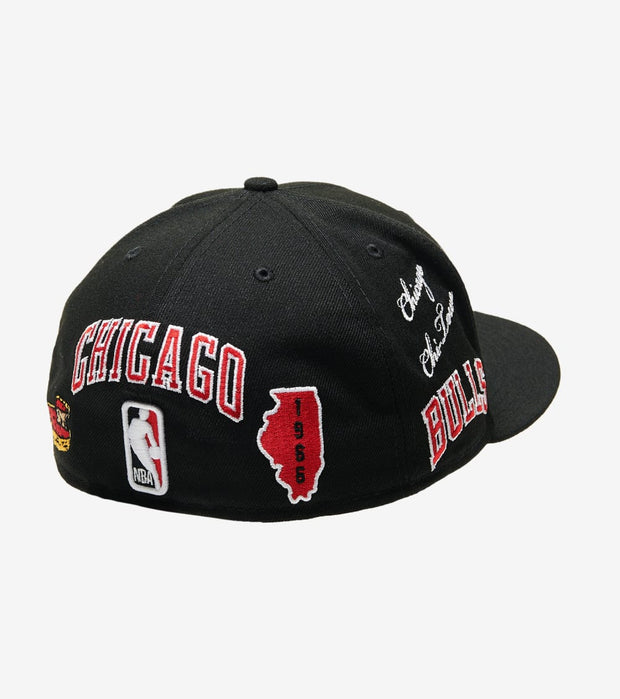 New Era Bulls Local Market Fitted Cap Black Era Jimmy Jazz