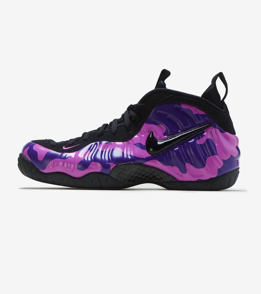 purple and black foams