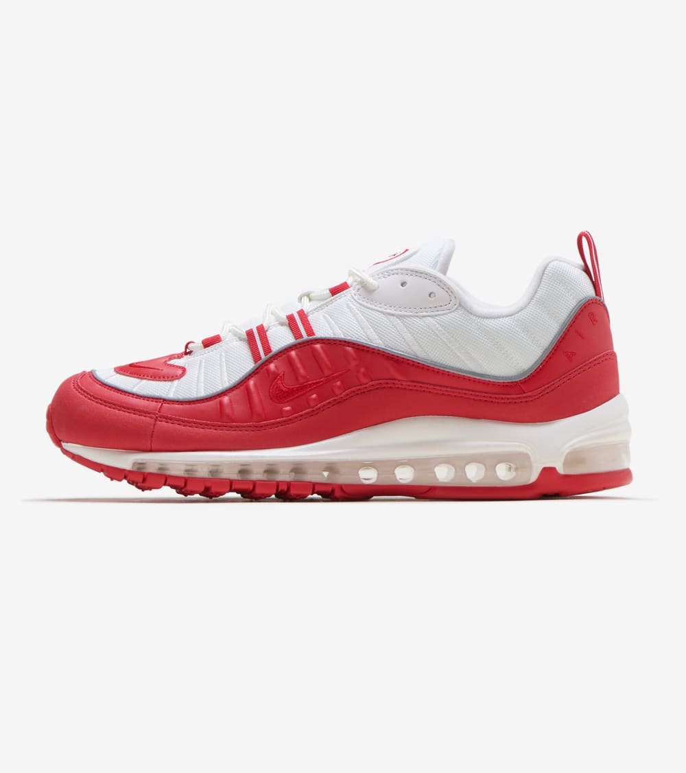 Nike Air Max 98 Shoes in University Red 