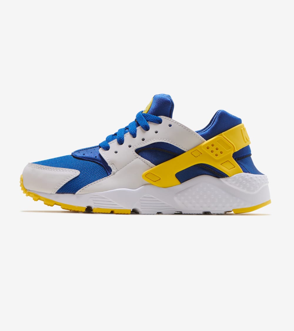 blue yellow huaraches