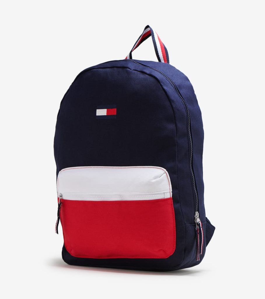 tommy hilfiger block stripe backpack