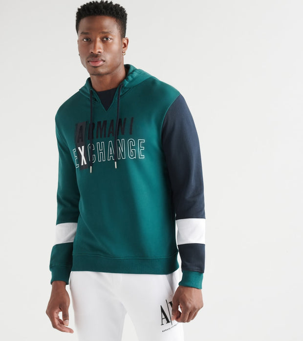 armani exchange pullover hoodie