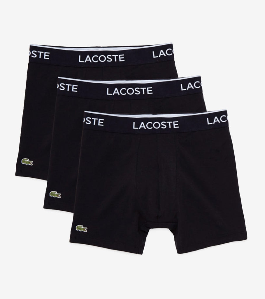 lacoste cotton stretch boxer briefs