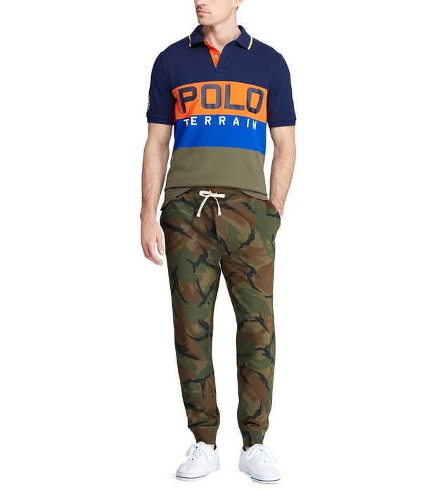 ralph lauren camo joggers