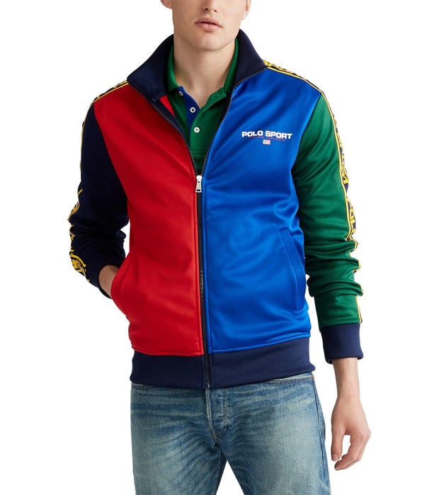 polo graphic track jacket