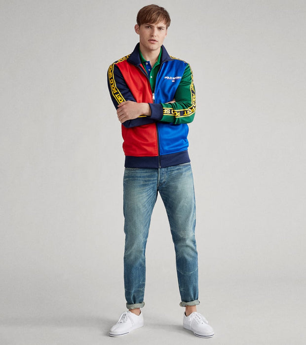 polo ralph lauren graphic track jacket