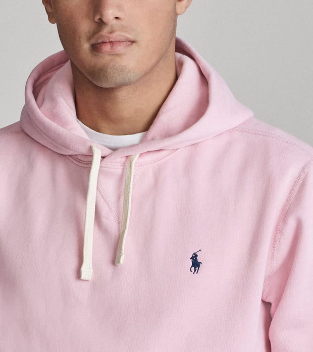 pink polo hoodie