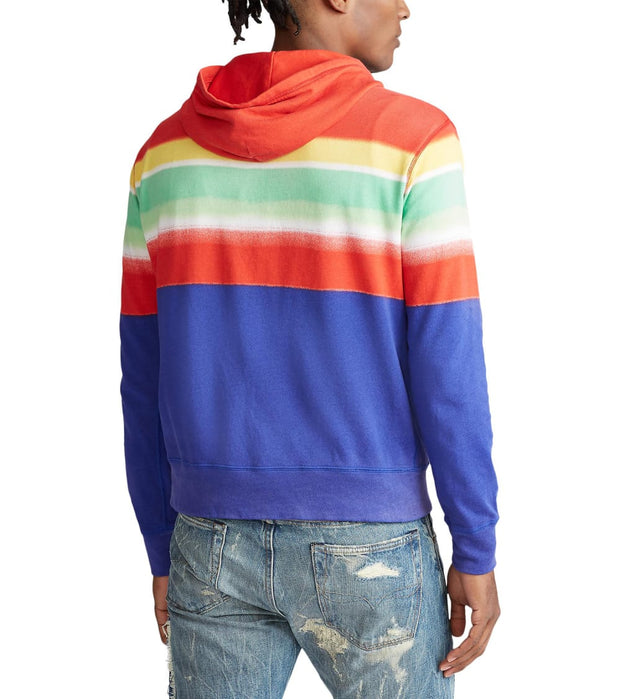 spectra striped spa terry hoodie