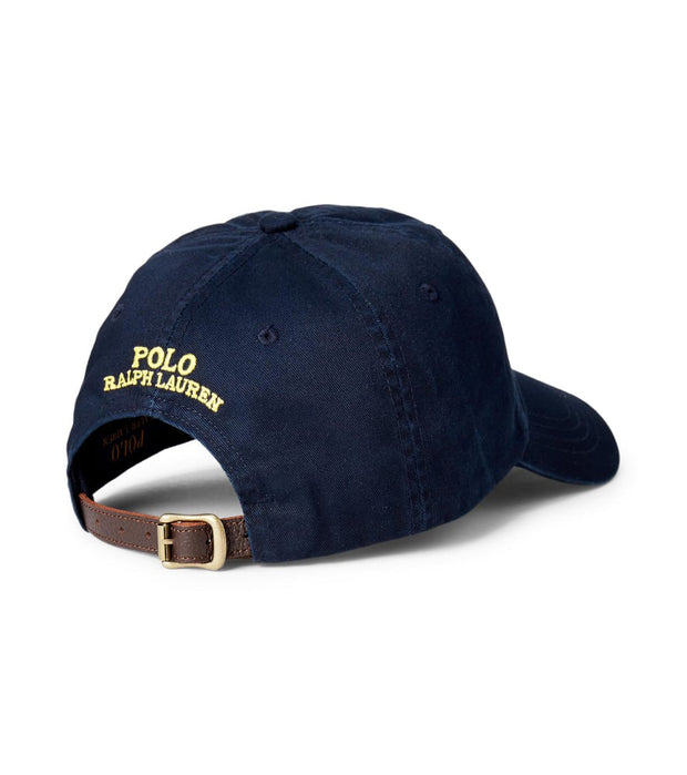 polo bear cotton chino cap