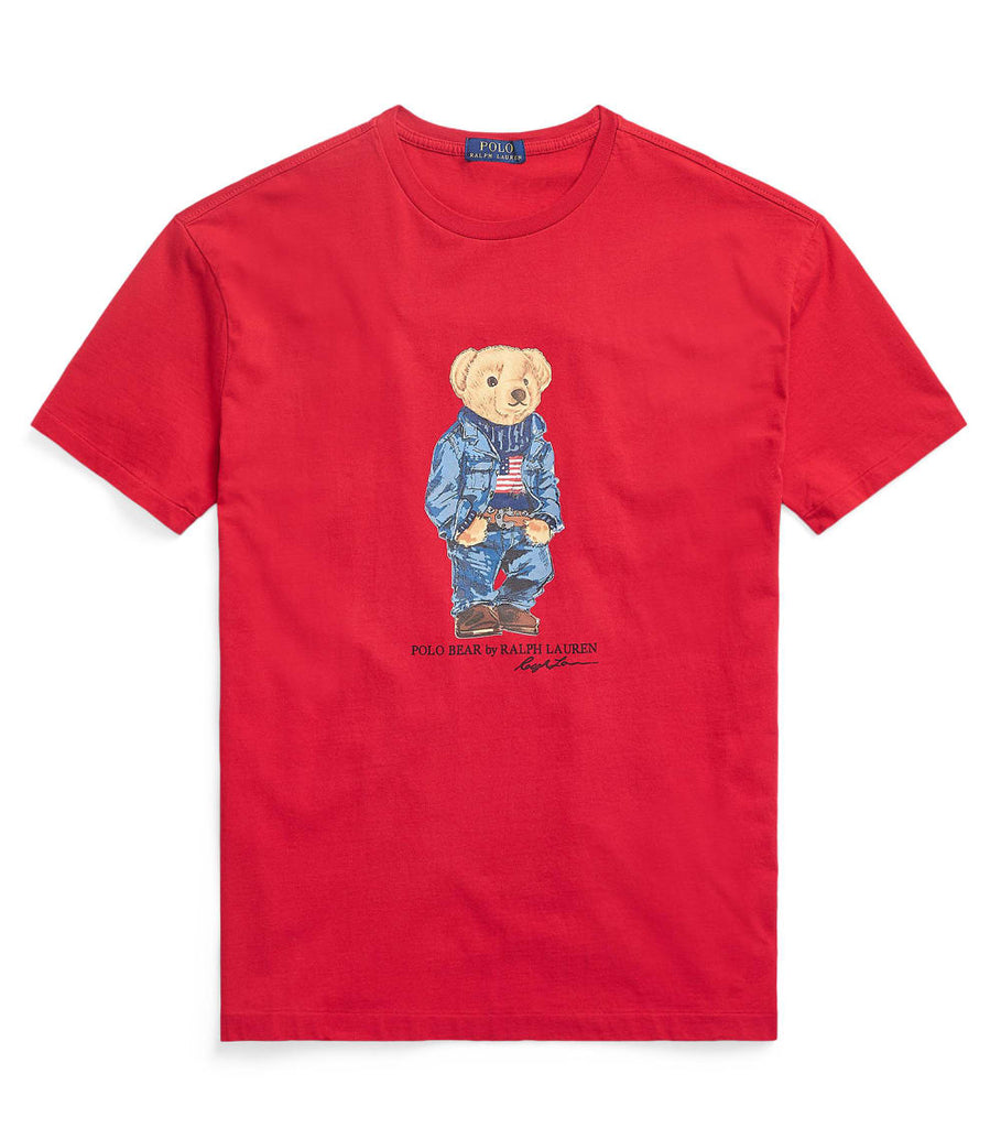 polo bear red