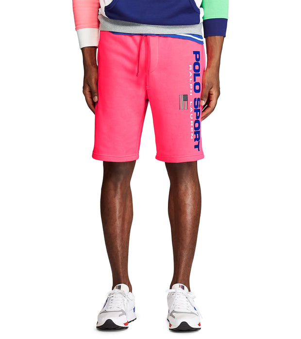 pink polo sport shorts