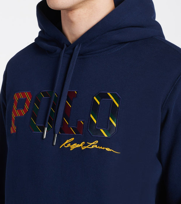 polo letter hoodie