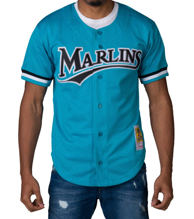 mitchell and ness marlins jersey