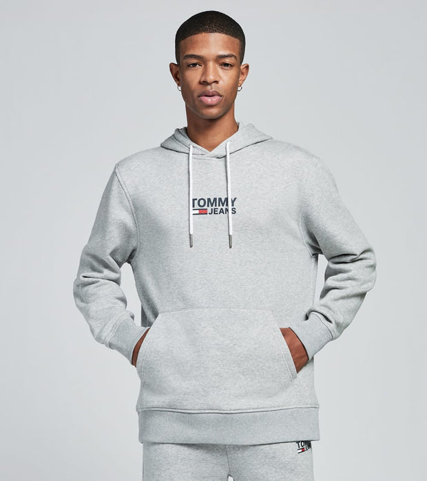 Buy > tommy jeans hoodie grey > in stock