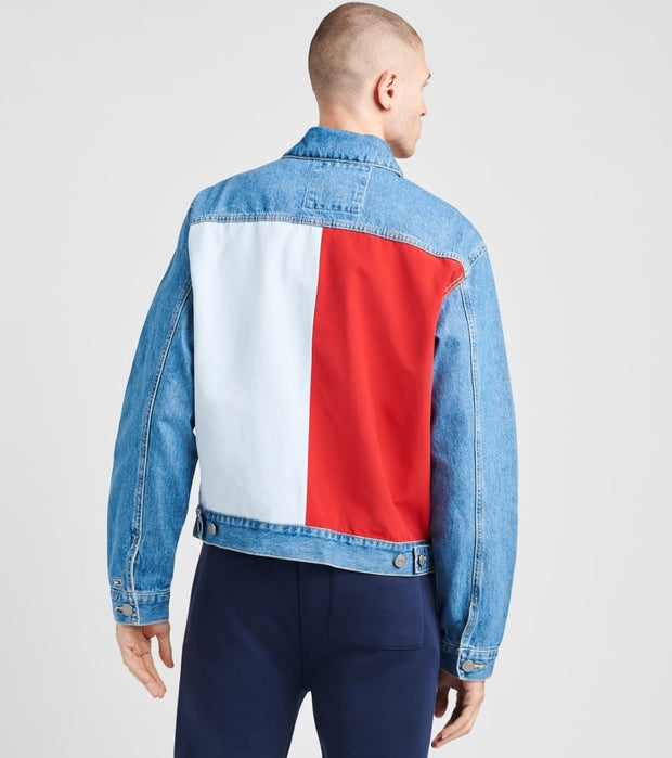 tommy jacket blue