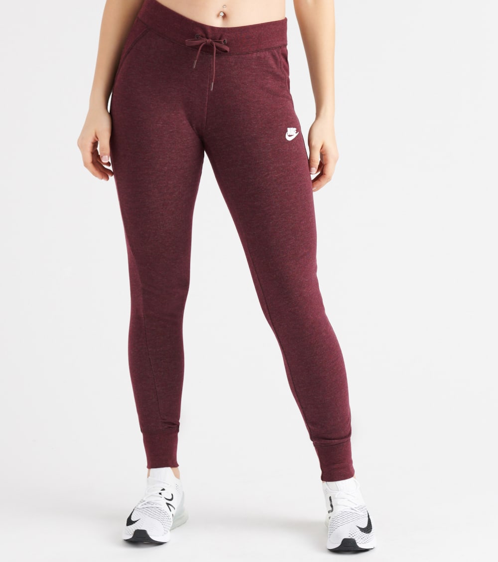 maroon nike spandex