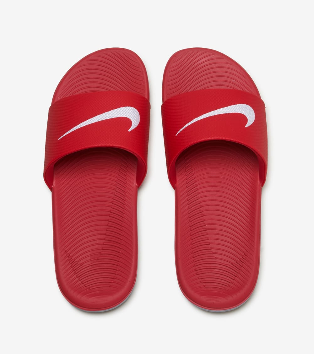 Nike Kawa Slide Shoes in Red Size 5Y 