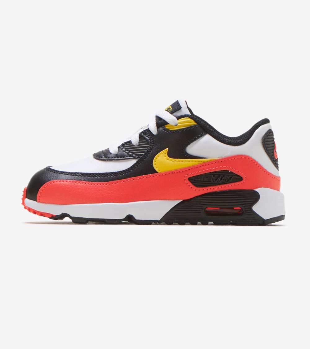 Nike Air Max 90 Shoes in White/Yellow 