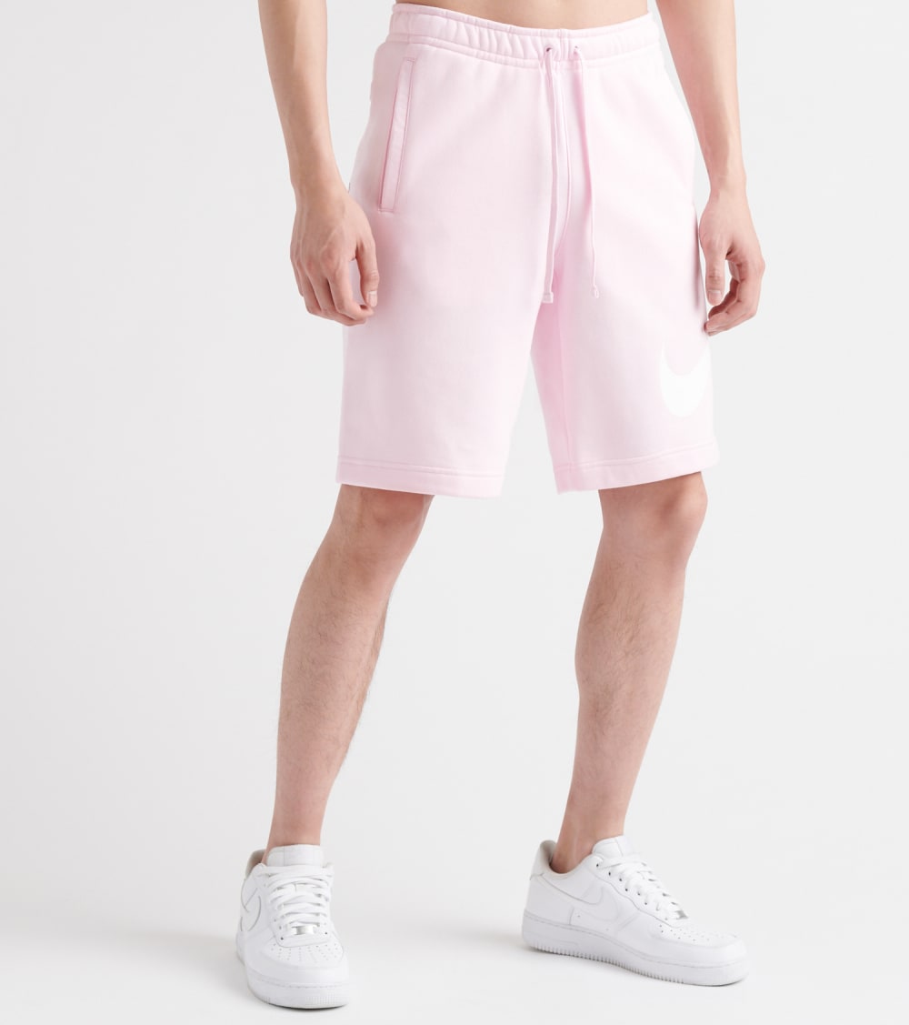 pink nike cotton shorts