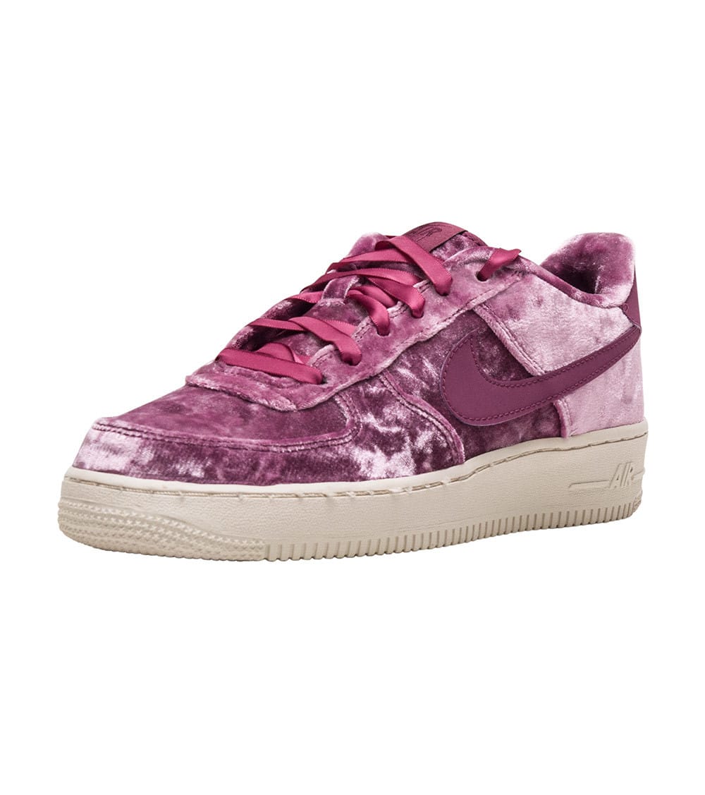 pink velvet air force 1