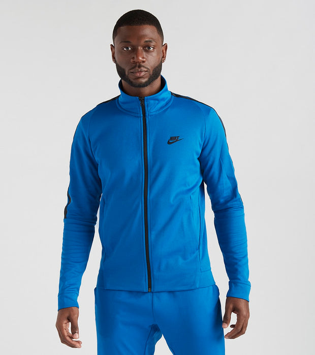 nike tribute jacket blue