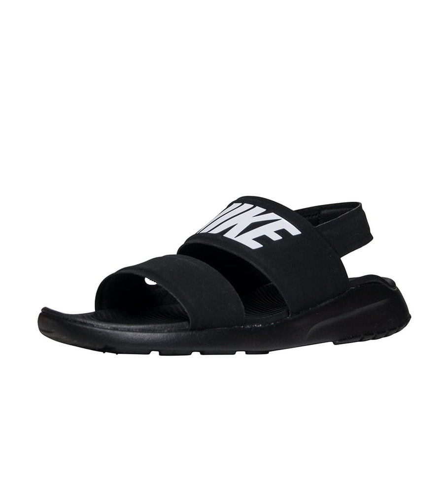 nike black denim sandals