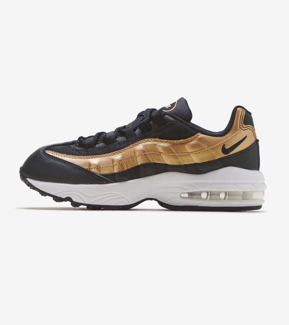 Nike Air Max 95 Shoes in Black/Gold 