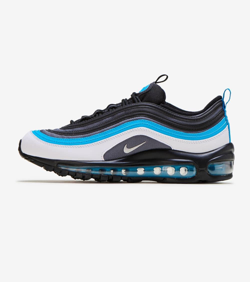 blue and black air max 97