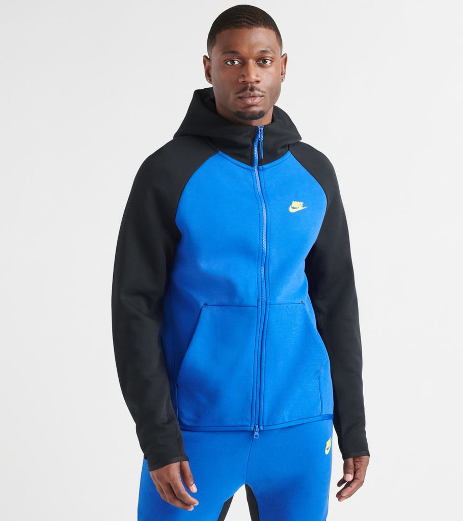 blue nike tech jacket