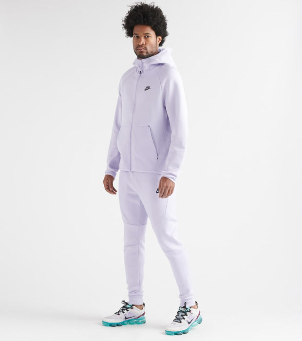 lavender nike tech hoodie