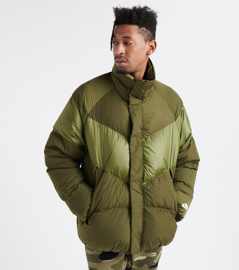 nike quilted heavyweight jacket