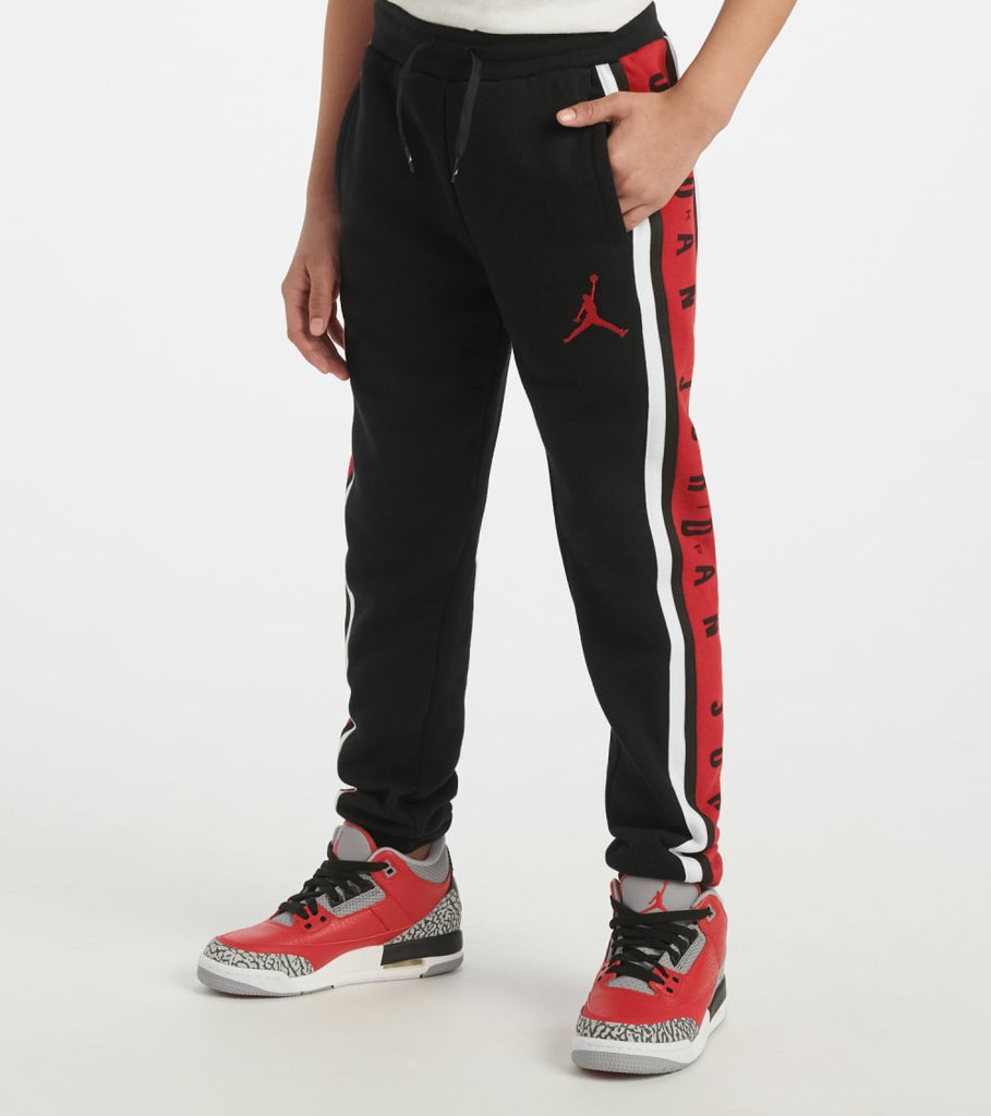 Jordan Boys Jumpman Taped Pants (Black 