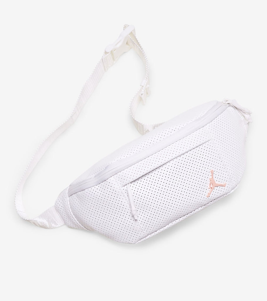 jordan waist bag white