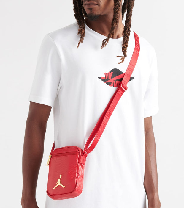 jordan regal air crossbody bag white