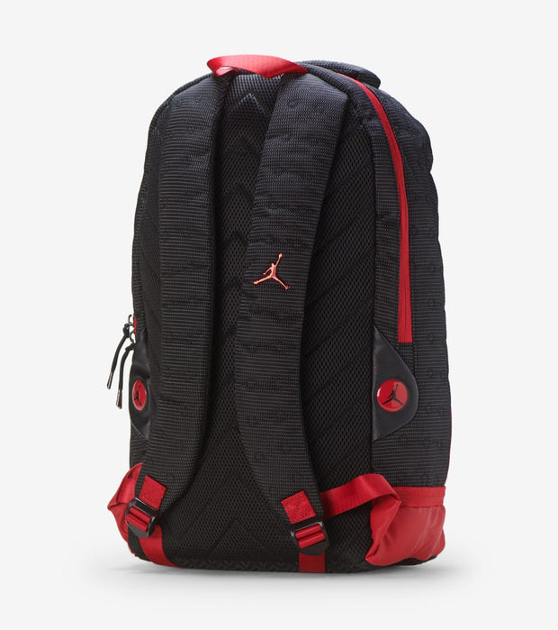 red and black jordan backpack