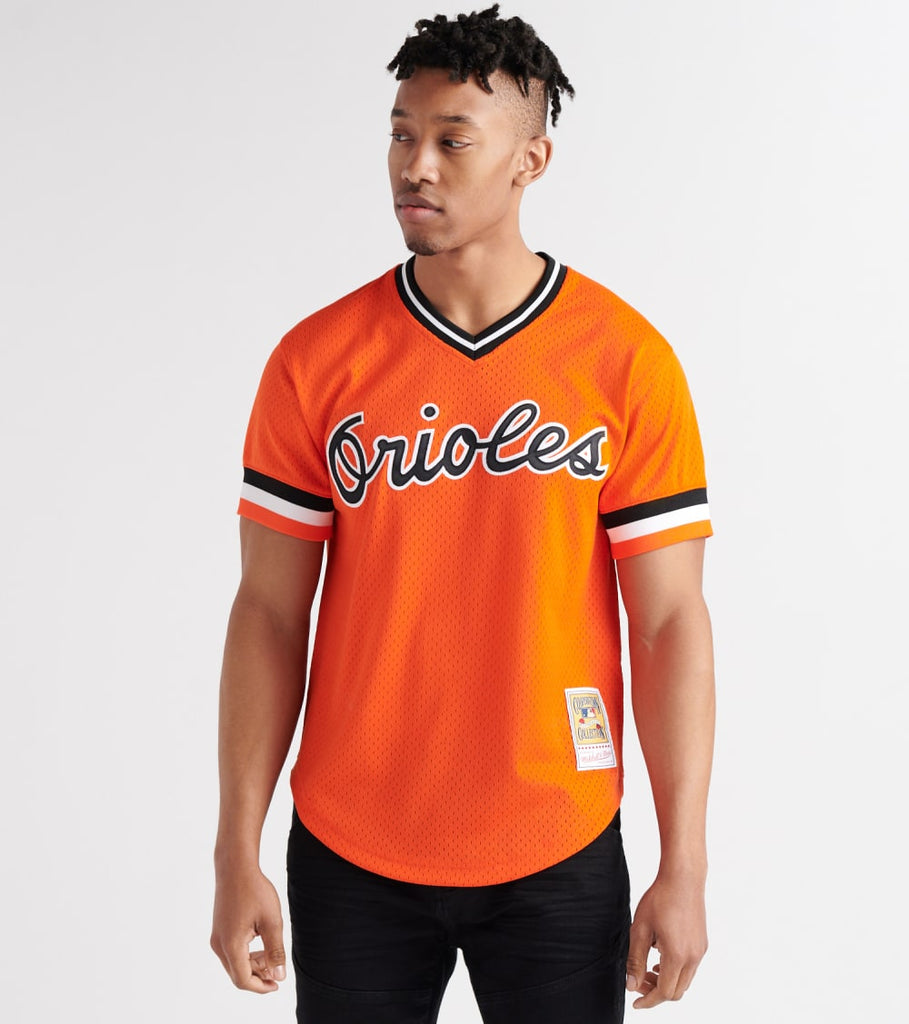 mitchell and ness orioles jersey