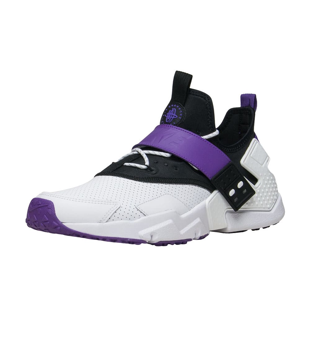 nike huarache white purple