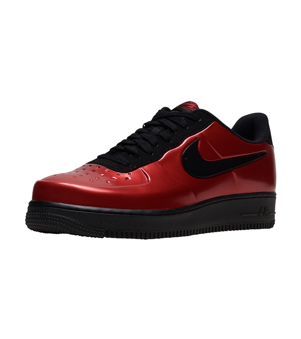 red foamposite air force 1