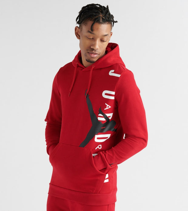 mens red jordan hoodie